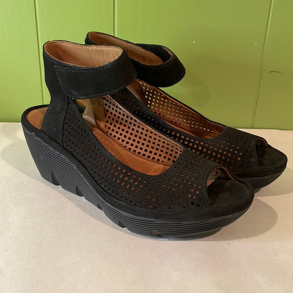 Clarks Artisan Women's Clarene Prima Platform Sandals Women's Shoes 8.5 NWOB